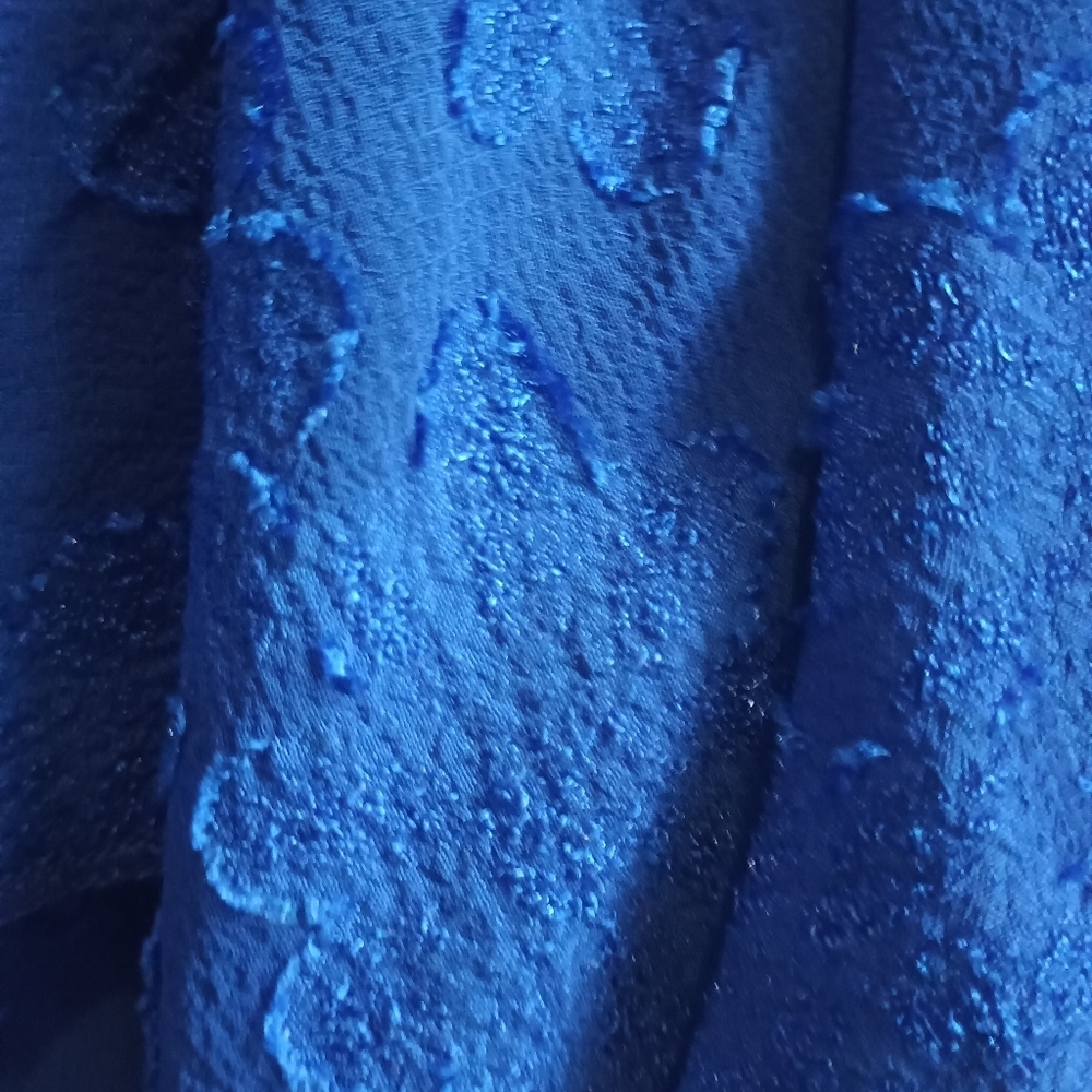 Wild Fable Blue Tiered Ruffle Mini Dress Size S Spaghetti Strap Whimsigoth‎ - Picture 10 of 14